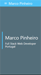 Mobile Screenshot of marcopinheiro.com