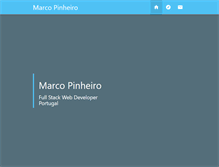 Tablet Screenshot of marcopinheiro.com